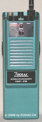 Zodiac PA-161C
Typ:VHF-Gerät
Frequenz:146 - 174 MHz
Modulationsart:FM
Kanäle:6
Leistung:1 / 2,5 Watt
Hergestellt ab: 	1976
Schlüsselwörter: Zodiac PA-161C