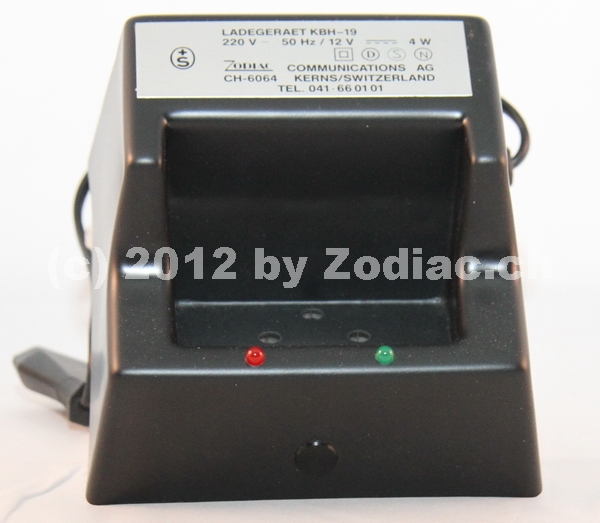Zodiac KBH-19
Standladegerät zu Zodiac PA-182
und baugleichen Geräten
Schlüsselwörter: Zodiac KBH-19