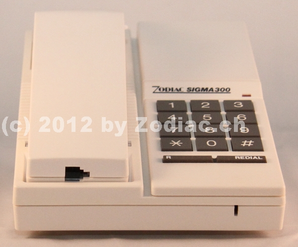 Zodiac Sigma 300
Telefon mit 20 Speicherplätze
