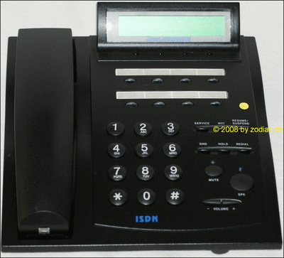 Zodiac ISDN Phone 10 
Zodiac ISDN Telefon
