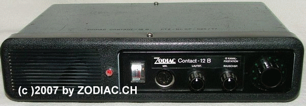 Guter ZODIAC DIGITAL 12, Typ: CB, 12 Kanäle, 0,5W, aus 1977